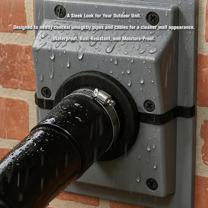 đ49% OFFđ„ - HVAC Wall Penetration & Line-Set Cover Kit â Retrofit Finish Solution