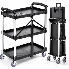 ⏰Limited Time Offer🎉Foldable 3-Tier Utility Cart