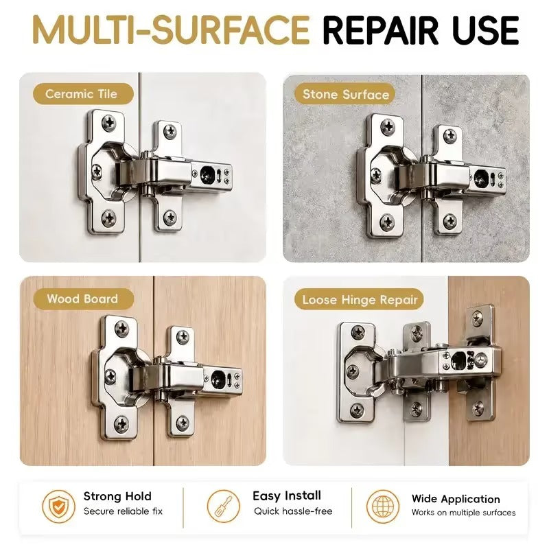 🔥LAST DAY SALE 49% OFF✨🔧High Strength Hinge Repair Screws | 6×14mm Door Hinge Thread Repair Screws Kit