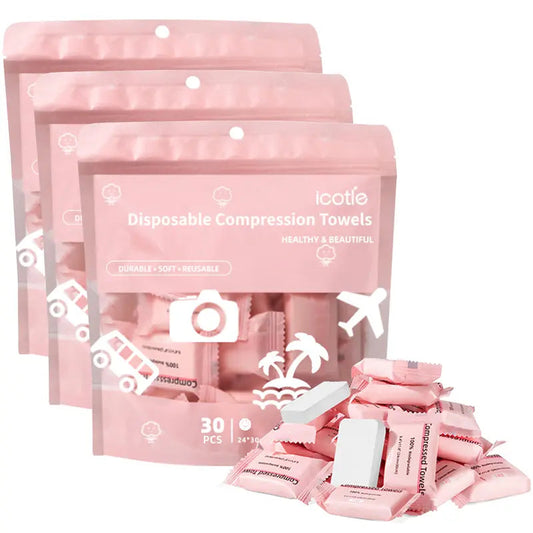🛒💨Compressed Towels 💎— Instant XL Cleansing In Your Pocket! Just Add Water
