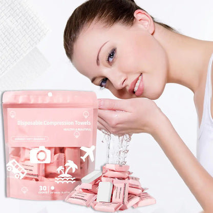 🛒💨Compressed Towels 💎— Instant XL Cleansing In Your Pocket! Just Add Water