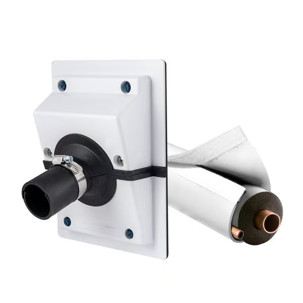 📍49% OFF🔥 - HVAC Wall Penetration & Line-Set Cover Kit – Retrofit Finish Solution