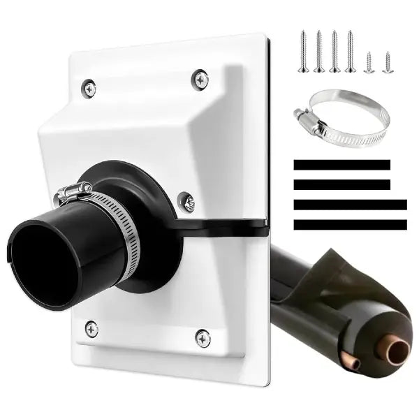 📍49% OFF🔥 - HVAC Wall Penetration & Line-Set Cover Kit – Retrofit Finish Solution