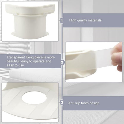 Bed sheet hanger with a hook, suitable for the corner of the bed, and suitable for mattresses of various sizes