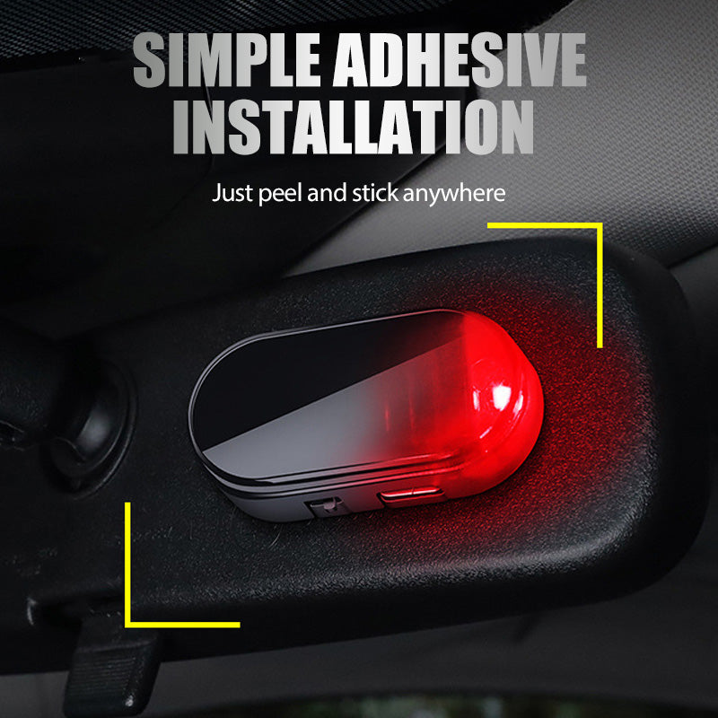 🔥NUR HEUTE LETZTER TAG DES ANGEBOTS!! ✨1 KAUFEN, 1 GRATIS!!!🔥Solar-Diebstahlschutzleuchte fürs Auto – solar- und per USB aufladbar, blinkt nachts automatisch.  🛡️💡