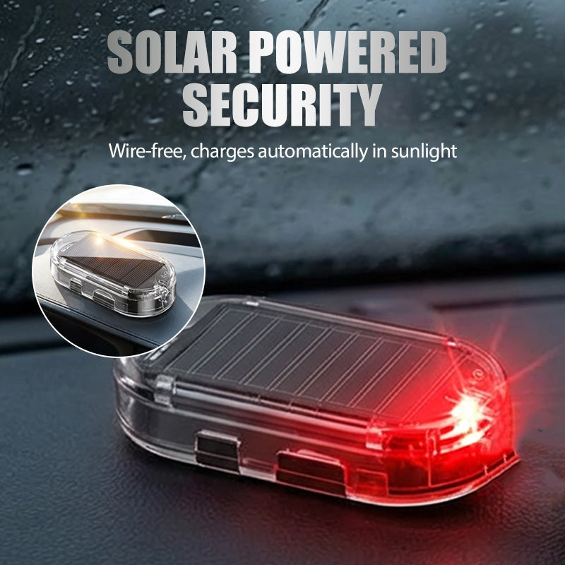 🔥NUR HEUTE LETZTER TAG DES ANGEBOTS!! ✨1 KAUFEN, 1 GRATIS!!!🔥Solar-Diebstahlschutzleuchte fürs Auto – solar- und per USB aufladbar, blinkt nachts automatisch.  🛡️💡