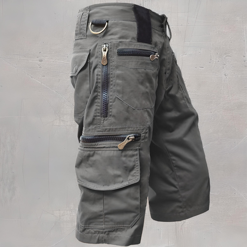🩳Men's Outdoor Sporty Fitness Multifunctional Shorts – 8 Pockets, Durable Cotton, Adjustable ✨