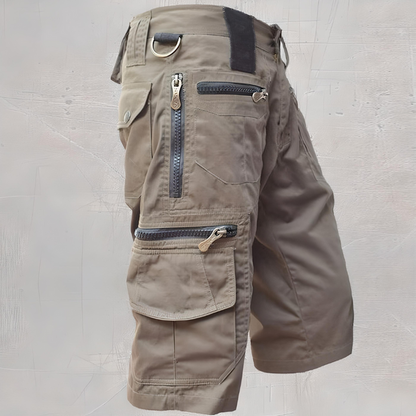🩳Men's Outdoor Sporty Fitness Multifunctional Shorts – 8 Pockets, Durable Cotton, Adjustable ✨