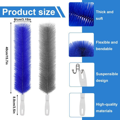 🔥Day Sale 50% OFF🔥 90° Flexible Ceiling & Fan Dust Magnet (2-Pack)